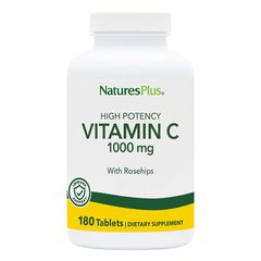 Natures Plus Vitamin C 1000 mg, 180 таблеток