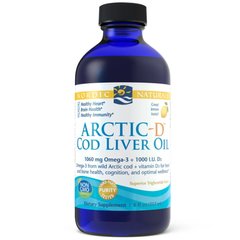 Nordic Naturals Arctic-D Cod Liver Oil, 237 мл