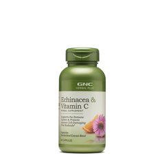 GNC Herbal Plus Echinacea & Vitamin C, 60 капсул