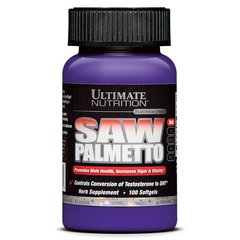 Ultimate Saw Palmetto, 100 капсул