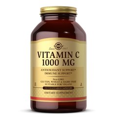 Solgar Vitamin C 1000 mg, 250 вегакапсул