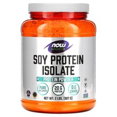 NOW Soy Protein Isolate, 907 грам, натуральний