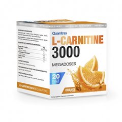 Quamtrax L-Carnitine 3000, 20 ампул/уп Апельсин