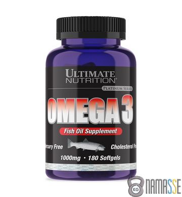 Ultimate Omega 3 18:12 Softgels, 180 капсул