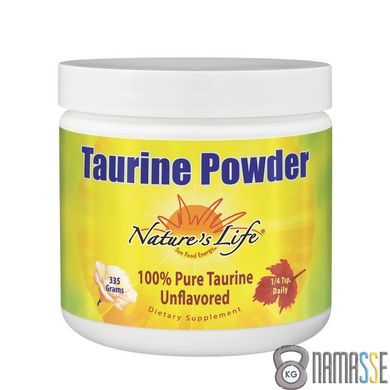 Nature's Life Taurine Powder, 335 грам