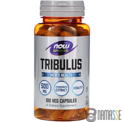 NOW Tribulus 500 mg, 100 капсул