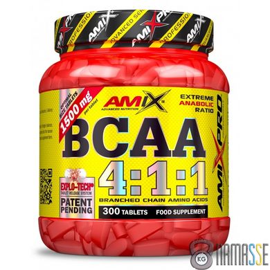 Amix Nutrition BCAA 4:1:1, 300 таблеток