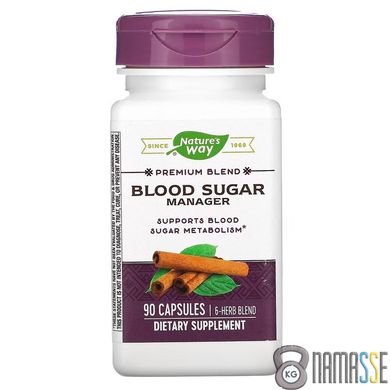 Nature's Way Blood Sugar, 90 капсул