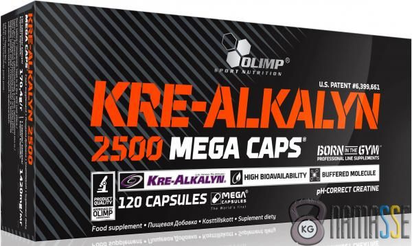 Olimp Kre-Alkalyn 2500 Mega Caps, 120 капсул