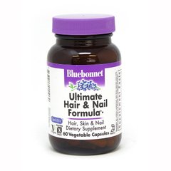 Bluebonnet Nutrition Ultimate Hair and Nail Formula, 60 вегакапсул