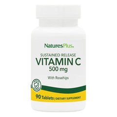 Natures Plus Vitamin C 500 mg, 90 таблеток