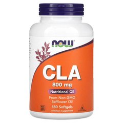 NOW CLA 800 mg, 180 капсул