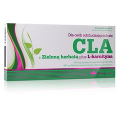 Olimp CLA with Green Tea plus L-Carnitine, 60 капсул