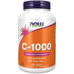 NOW Vitamin C-1000, 250 таблеток