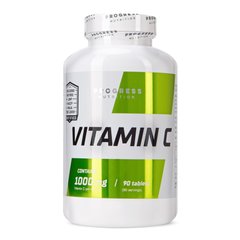 Progress Nutrition Vitamin C 1000 mg, 90 таблеток