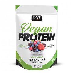 QNT Vegan Protein, 500 грам Червоні ягоди
