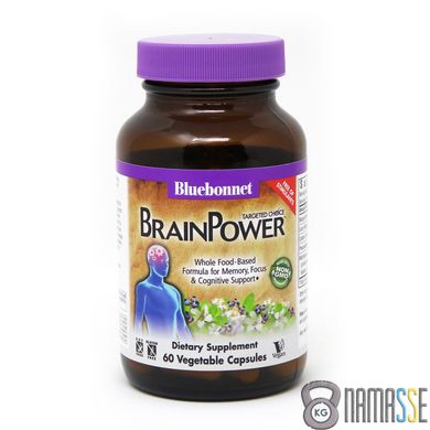 Bluebonnet Nutrition Targeted Choice Brain Power, 60 вегакапсул