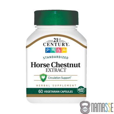 21st Century Horse Chestnut Extract, 60 вегакапсул