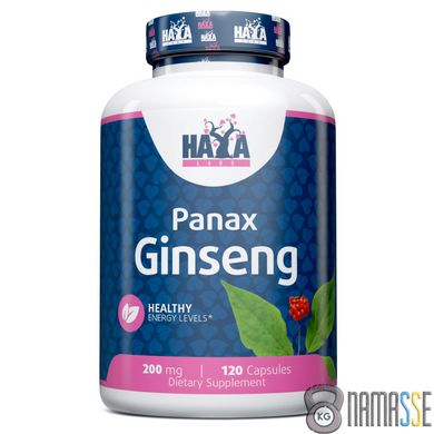 Haya Labs Panax Ginseng 200 mg, 120 капсул