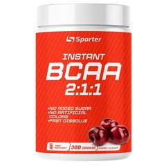 Sporter BCAA + Glutamine, 300 грам Вишня