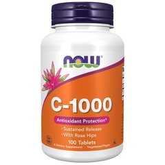 NOW Vitamin C-1000, 100 таблеток