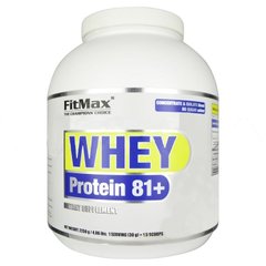 FitMax Whey Protein 81+, 2.25 кг Ваніль