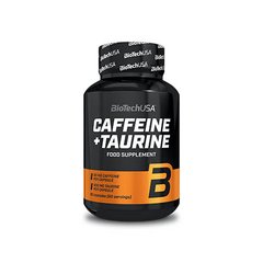 BioTech Caffeine + Taurine, 60 капсул