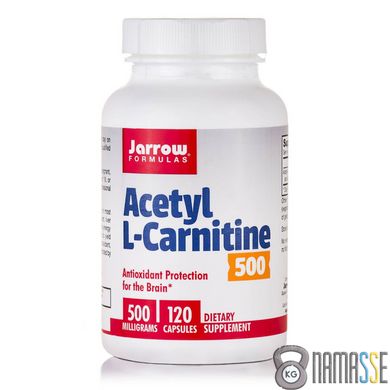 Jarrow Formulas Acetyl L-Carnitine 500 mg, 120 капсул