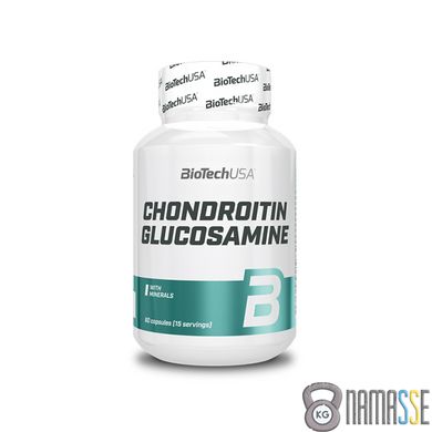 BioTech Chondroitin Glucosamine, 60 капсул