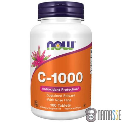 NOW Vitamin C-1000, 100 таблеток