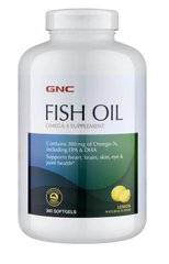 GNC Fish Oil, 360 капсул