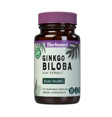 Bluebonnet Nutrition Ginkgo Biloba, 30 вегакапсул