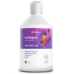 Sporter Collagen Peptide, 500 мл Ягоди