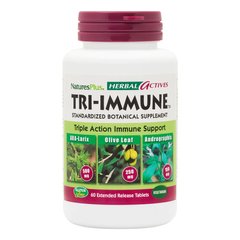 Natures Plus Herbal Actives Tri-Immune, 60 таблеток