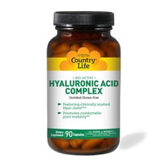 Country Life Hyaluronic Acid Complex, 90 капсул