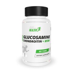 Healthy by MST Glucosamine Chondroitin + MSM, 60 таблеток