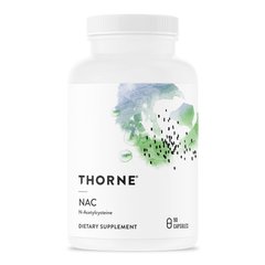Thorne NAC (N-Acetyl-L-Cysteine), 90 капсул