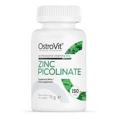 OstroVit Zinc Picolinate, 150 таблеток