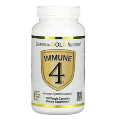 California Gold Nutrition Immune 4, 180 вегакапсула