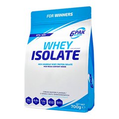 6PAK Nutrition Whey Isolate, 700 грам Білий шоколад