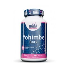 Haya Labs Yohimbe Bark 500 mg, 100 капсул