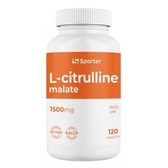 Sporter L-Citrulline 1500 mg, 120 капсул