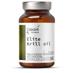 OstroVit Pharma Elite Krill Oil, 60 капсул
