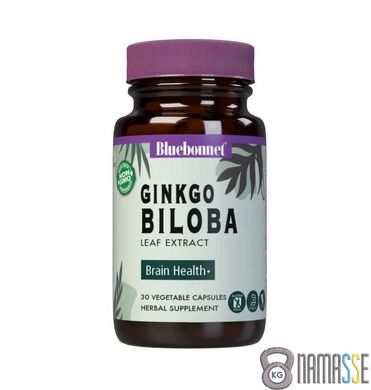 Bluebonnet Nutrition Ginkgo Biloba, 30 вегакапсул