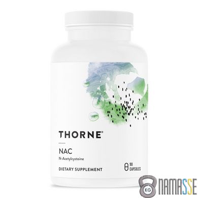 Thorne NAC (N-Acetyl-L-Cysteine), 90 капсул