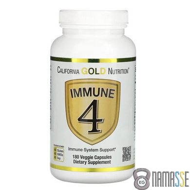 California Gold Nutrition Immune 4, 180 вегакапсула