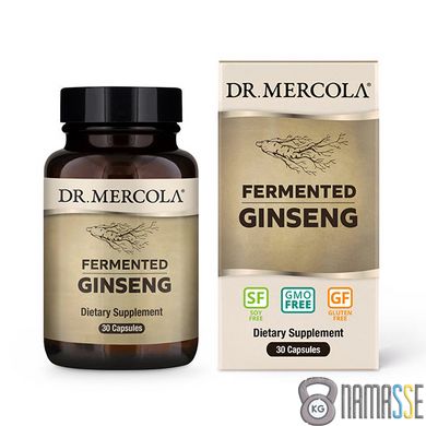Dr. Mercola Fermented Ginseng, 30 капсул