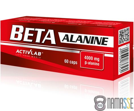 Activlab Beta Alanine, 60 капсул