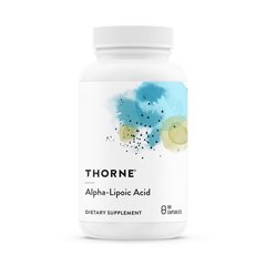 Thorne Research ALA 300 mg, 60 капсул