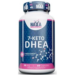 Haya Labs 7-KETO DHEA 50 mg, 60 капсул